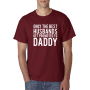 Marškinėliai Best husbands daddy